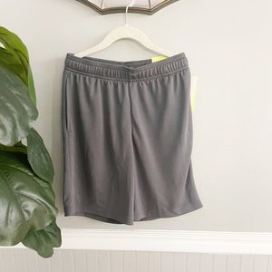 Target Boys Grey Mesh Shorts NWT Boys Size medium